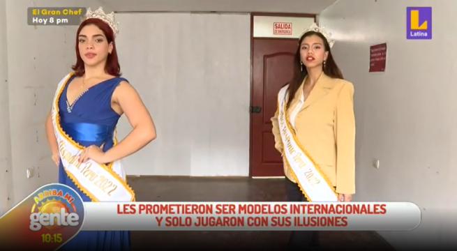 Arriba Mi Gente: les prometieron ser modelos internacionales y ahora denuncian a la organización por engañarlas