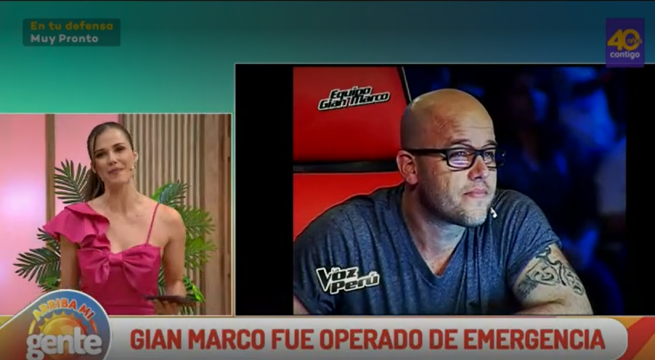 Gian Marco intervenido de emergencia: Maju Mantilla dedicó conmovedor mensaje al cantante nacional