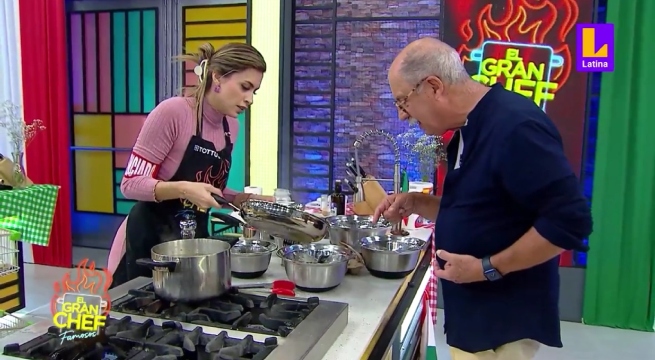 Lo Cautivó: Ugo Plevisani probó spaguetti a la carbonara de famosos y quedó encantado con el de Milett