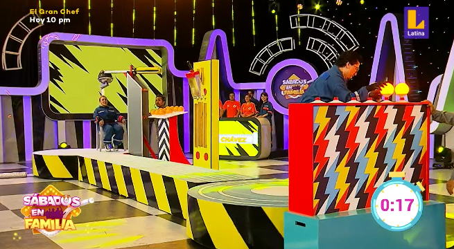 Sábados en Familia: Los Chávez y los Ochoa compitieron en ‘Enfócate’