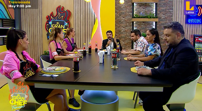 El Gran Chef Famosos: El segundo plato de la noche fue ‘Cebiche de pescado’