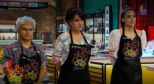 Patricia Portocarrero se despidió de 'El Gran Chef Famosos'