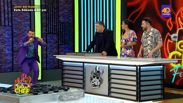 El Gran Chef Famosos: José Peláez y la explicación matemática de cómo cortar un huevo