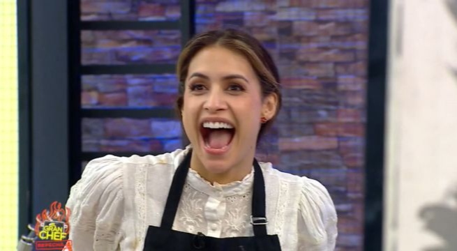 Milett Figueroa es la ganadora del primer día del repechaje de El Gran Chef Famosos
