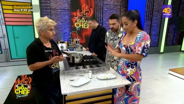 El Gran Chef Famosos: Nelly Rossinelli explota contra Miguel Vergara por presentar un plato lamentable