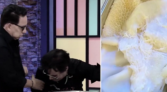 No aguantó el asco: Patricio Suárez Vértiz y el gesto al descubrir el mondongo para su plato en El Gran Chef Famosos 