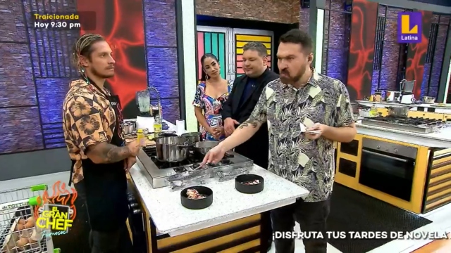 El Gran Chef Famosos: El primer plato del programa fue Huevo a la rusa