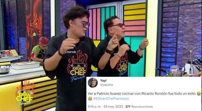 Hicieron una dupla letal: Ricardo Rondón y Patricio Suárez Vértiz dieron que hablar en Twitter