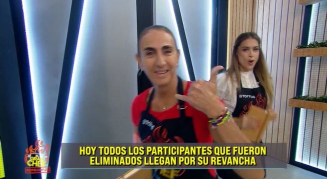 Repechaje El Gran Chef Famosos: Milett Figueroa, Patricia Portocarrero, Fiorella Rodríguez, Nico Ponce, Natalia Málaga y Susan León regresaron al programa