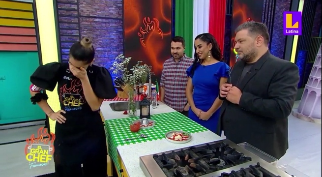 Se quedó en el molde: Korina Rivadeneira preparó la mejor panna cotta pero perdió reto de El Gran Chef Famosos