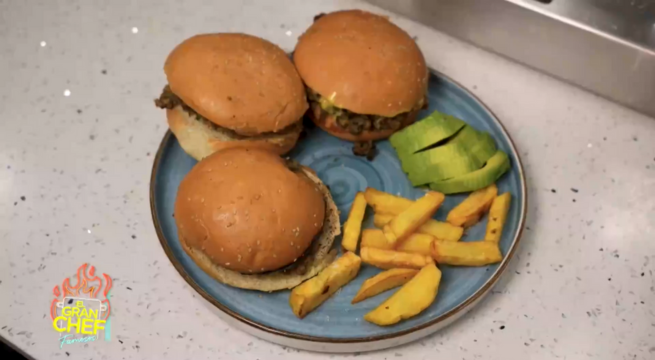 Ni Leyla quiso probar su plato: así salieron las hamburguesas veganas en El Gran Chef Famosos