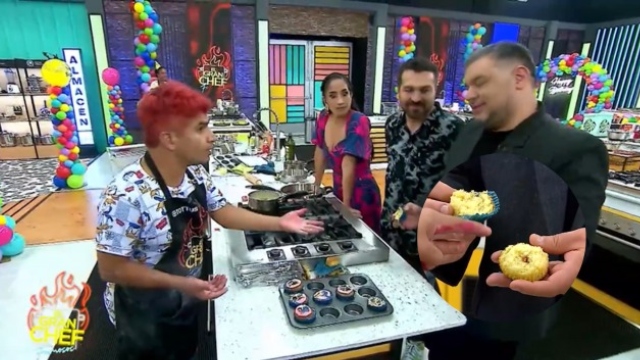 ¿Y el relleno?: Javier Masías no tuvo piedad con Miguel Vergara y sus cupcakes en El Gran Chef Famosos