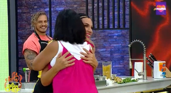 El Gran Chef Famosos: Los participantes recibieron una hermosa visita