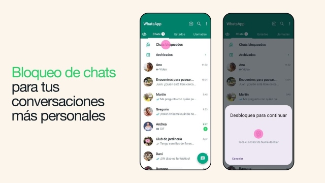 Whatsapp anuncia que ahora se pueden proteger las conversaciones con contraseña