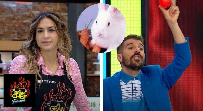 Golpe bajo: Peláez le recordó el conejo a Milett en lista de proteínas para El Gran Chef Famosos