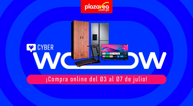 Cyber Wow 2023: Encuentra los mejores productos de tecnología en PlazaVea 