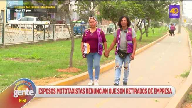 Puso a su esposo a manejar su mototaxi y cooperativa la expulsó y multó con S/4 mil