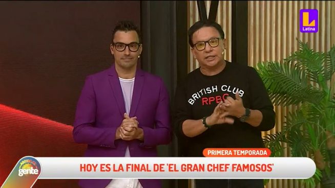 Ricardo Rondón previo a la final de El Gran Chef Famosos: 