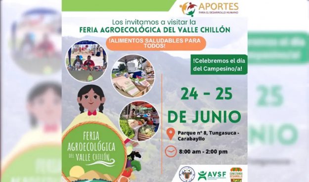 Feria Agroecológica del Valle Chillón se realizará este 24 y 25 de junio en Carabayllo
