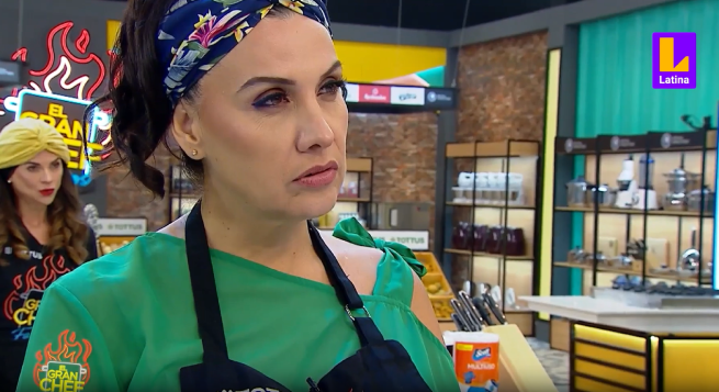 Patricia Portocarrero casi se desmaya al oír receta de pulpo para El Gran Chef Famosos