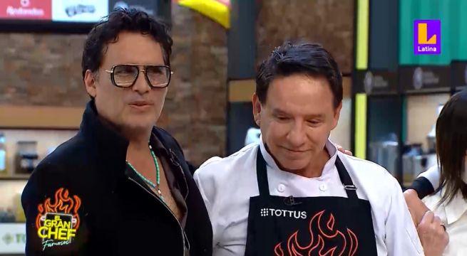 El Gran Chef Famosos Patricio Suárez Vértiz Acompañó A Ricardo Rondón