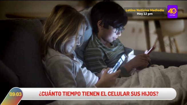 ¿Cuánto tiempo pueden estar tus hijos frente a una pantalla?