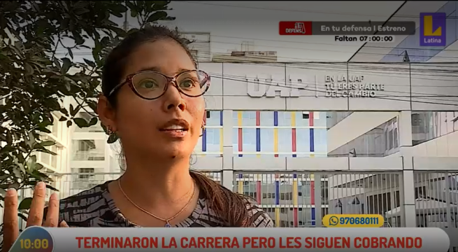 Terminaron la carrera pero Universidad Alas Peruanas desconoce pago de pensiones y exige que cancelen de nuevo