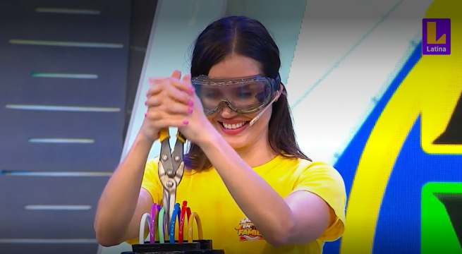 Maju Mantilla olvidó lección básica de anatomía y por poco pierde en Sábados en Familia