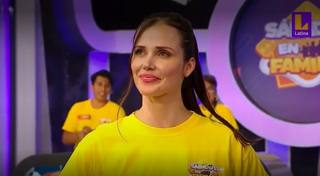 Maju profesora y no lo sabíamos: exreina de belleza confesó que le dio truquitos a Tatiana Castro en Sábados en Familia