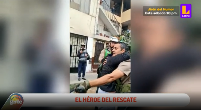 Policía que rescató a mujer de secuestro: “El abrazo que me dio fue tan afectivo que ahí está la satisfacción del deber cumplido”