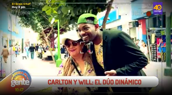 Dúo dinámico: Imitadores de Will Smith y Carlton Banks sorprendieron a los limeños