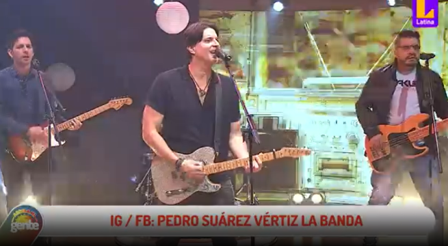 Pedro Suárez Vértiz – La Banda visitó el set de Arriba Mi Gente y nos puso a bailar con grandes temas del recuerdo