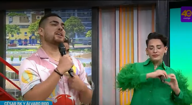 Arriba Mi Gente: César BK y Álvaro Rod presentaron “Maldito lunes” junto a Kunno