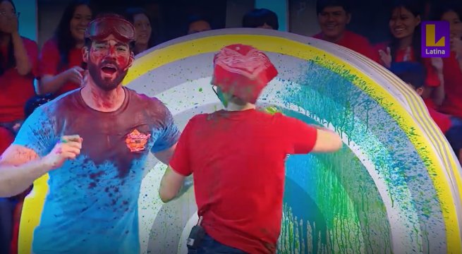 Salvado por Salserín: Guty Carrera respondió una pregunta bien en juego de Sábados en Familia