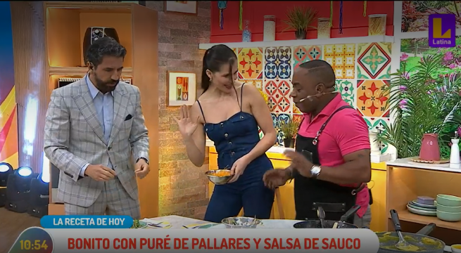 Aprende a preparar un delicioso “Bonito con puré de pallares y salsa de sauco” en la cocina de Arriba Mi Gente