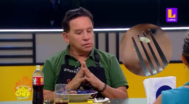 Un pelo en su comida: Ricardo Rondón falló pese a ayuda de su hermana en El Gran Chef Famosos