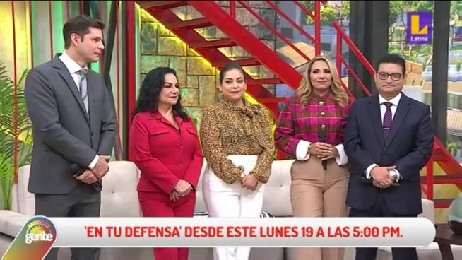 Abogados de En Tu Defensa visitaron el set de Arriba mi Gente previo al gran estreno