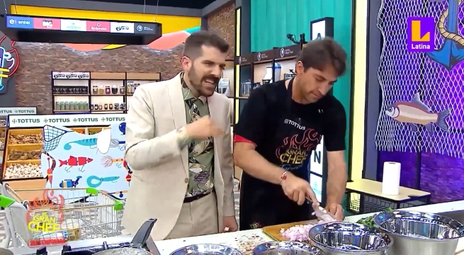 Con el enemigo cerca: Pavón es el único que quiere a Mr. Peet como dupla de El Gran Chef Famosos