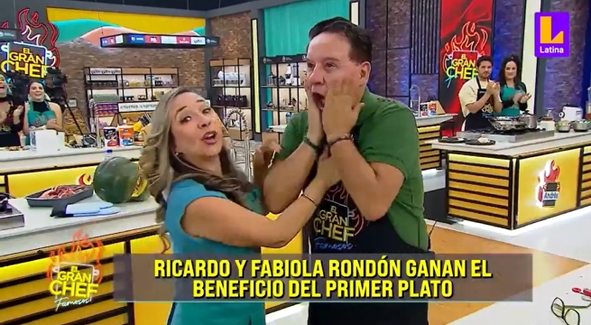 Beneficio sin maleficio: Rondón se queda con su hermana tras ganar primer plato de El Gran Chef Famosos
