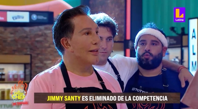 El Gran Chef Famosos: Jimmy Santy es el segundo eliminado de la temporada