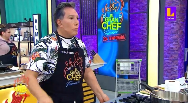 Jimmy Santy preparó salchipapa por primera vez en 78 años en El Gran Chef Famosos