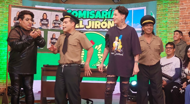 Kunno se une a los cómicos de Jirón del Humor en la secuencia 