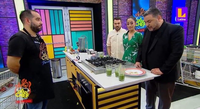 Masías sin censura con Junior Silva en El Gran Chef Famosos: 