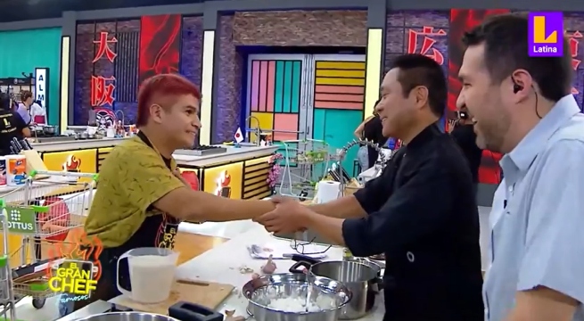 Le metió aceite: Miguel Vergara regañado por jueces por arroz para makis de El Gran Chef Famosos