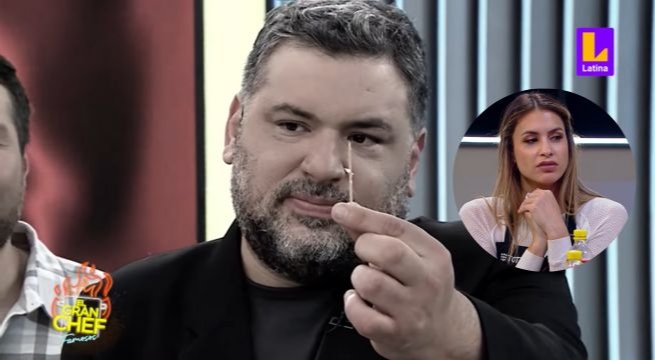 Milett Figueroa olvidó mondadiente en pollo y jurado no tuvo piedad con ella en El Gran Chef Famosos