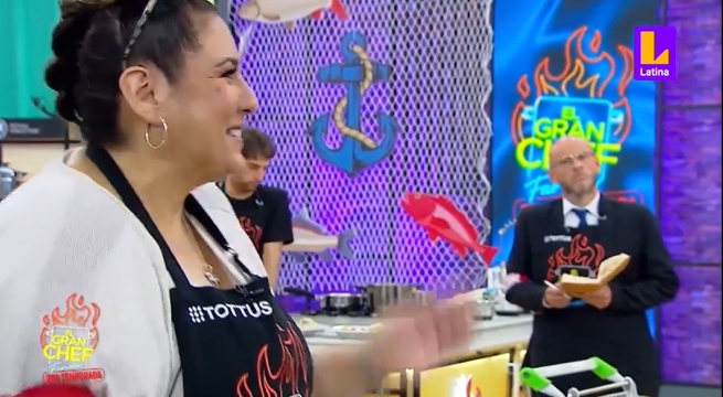 Le echa el ojo: Mr. Peet ubica como nueva gran rival a Mónica Torres en El Gran Chef Famosos