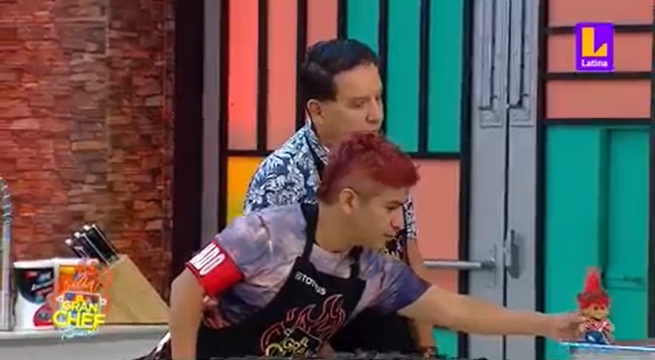 Miguel Vergara ofreció a 'Pelaicito' como tregua a Rondón pero este casi lo decapita en El Gran Chef Famosos