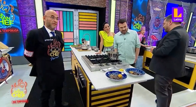 Te falló Mr. Peet: Masías y Bocchio ni titubearon ante ceviche picante que les preparó en El Gran Chef Famosos