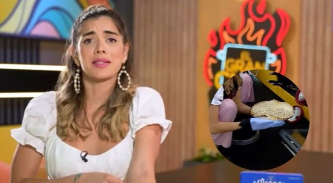 La maldición de Rondón: Korina Rivadeneira se quemó con tartaleta y culpó a compañero de El Gran Chef Famosos
