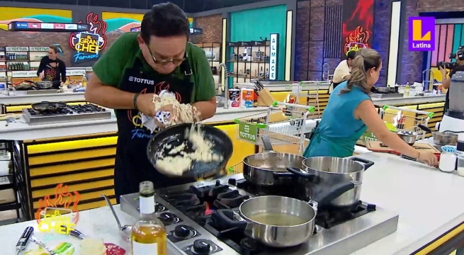La maldición Milett Figueroa: Rondón tiró al suelo preparación a poco de servir plato en El Gran Chef Famosos